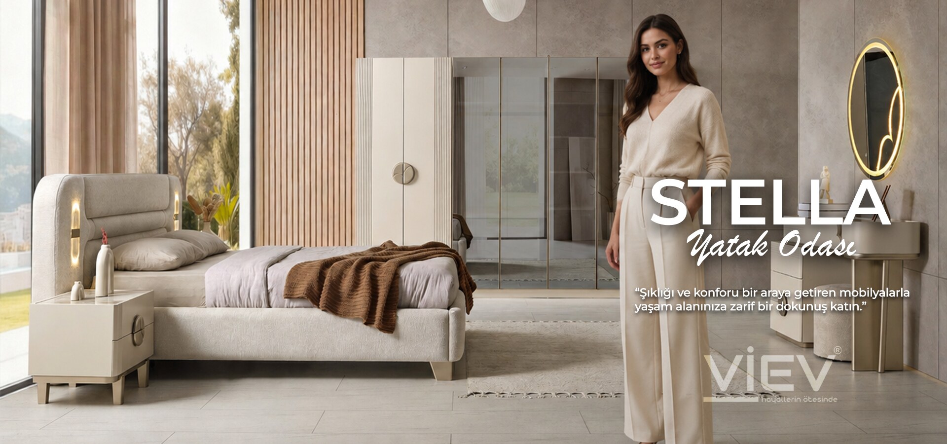 Stella Yatak Odası — Viev Mobilya