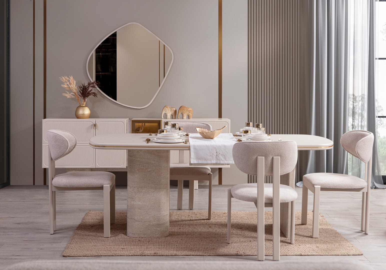 İnci Lux Yemek Odası — 2