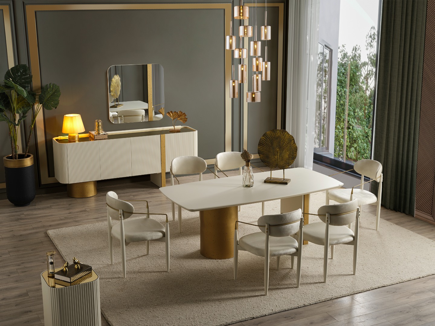 Ciri Luxury Yemek Odası Takımı