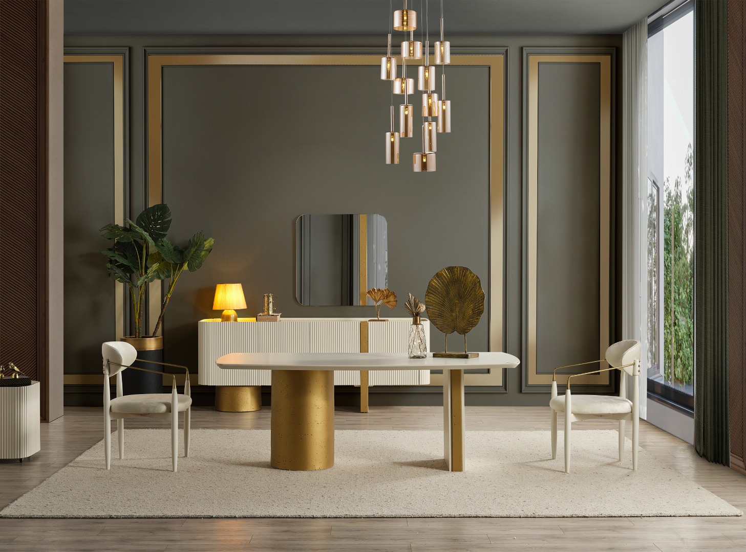 Ciri Luxury Yemek Odası Takımı — 11
