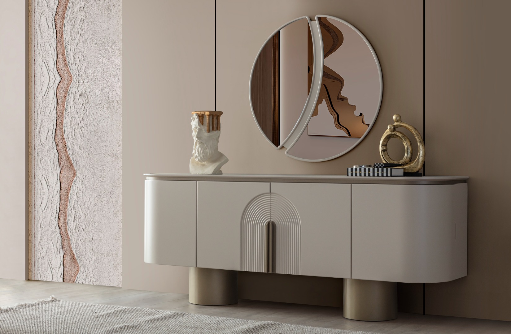 Raze Bronz Yemek Odası Takımı — 19