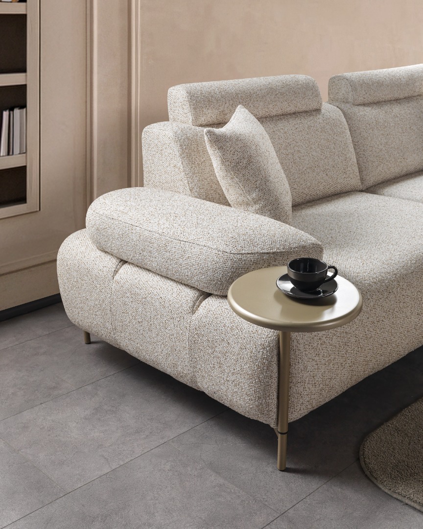 Linen Sofa Set — 11
