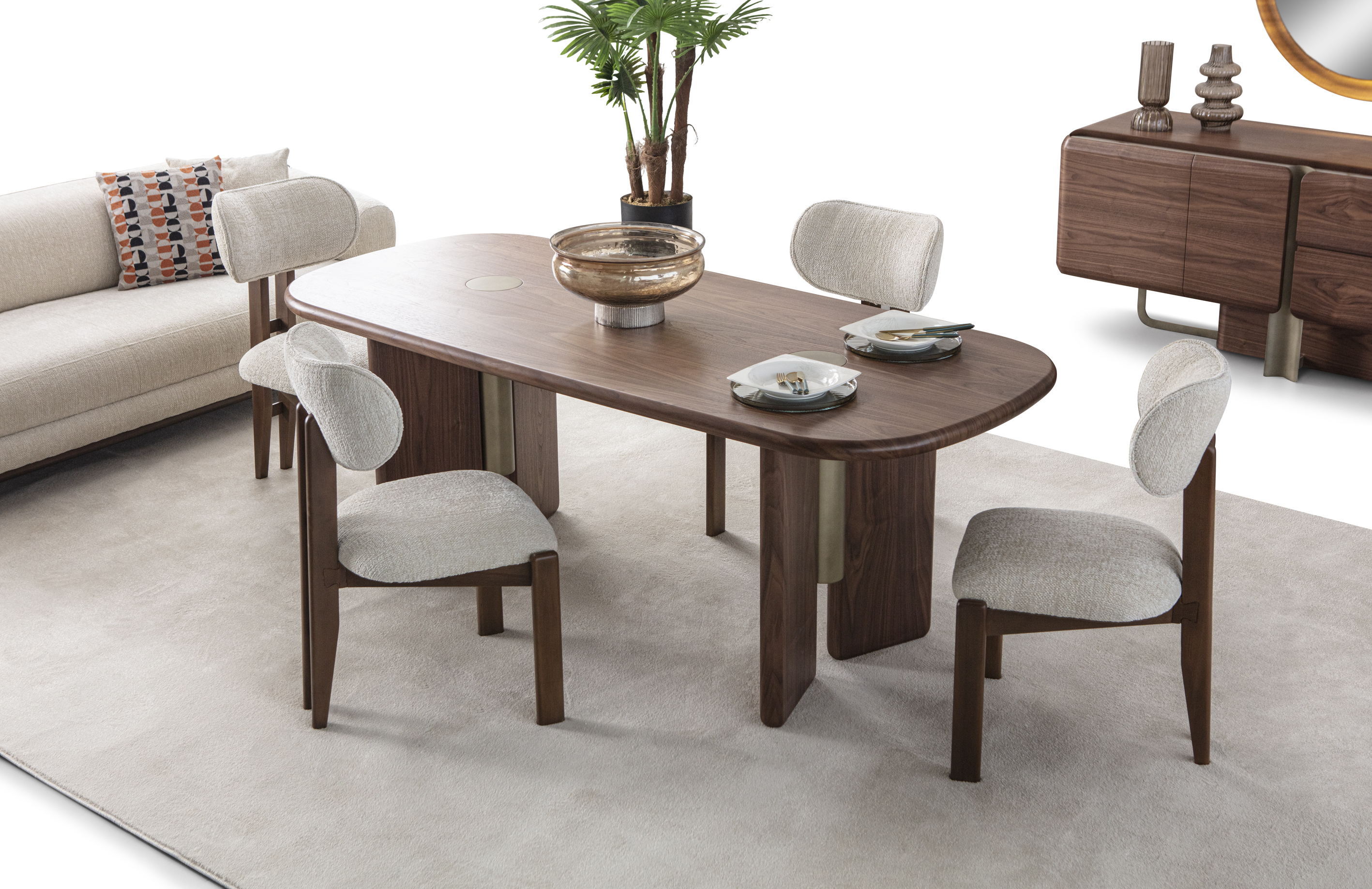 Plain Yemek Odası Takımı — 2