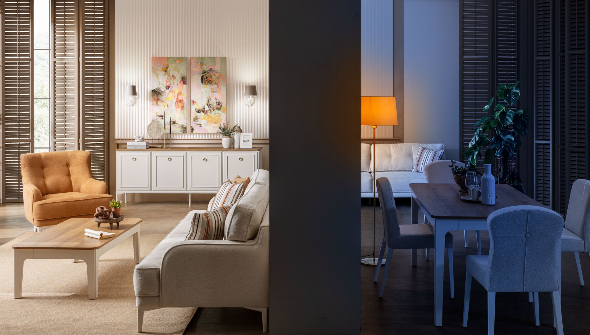 Ansane Yemek Odası Takımı — 5