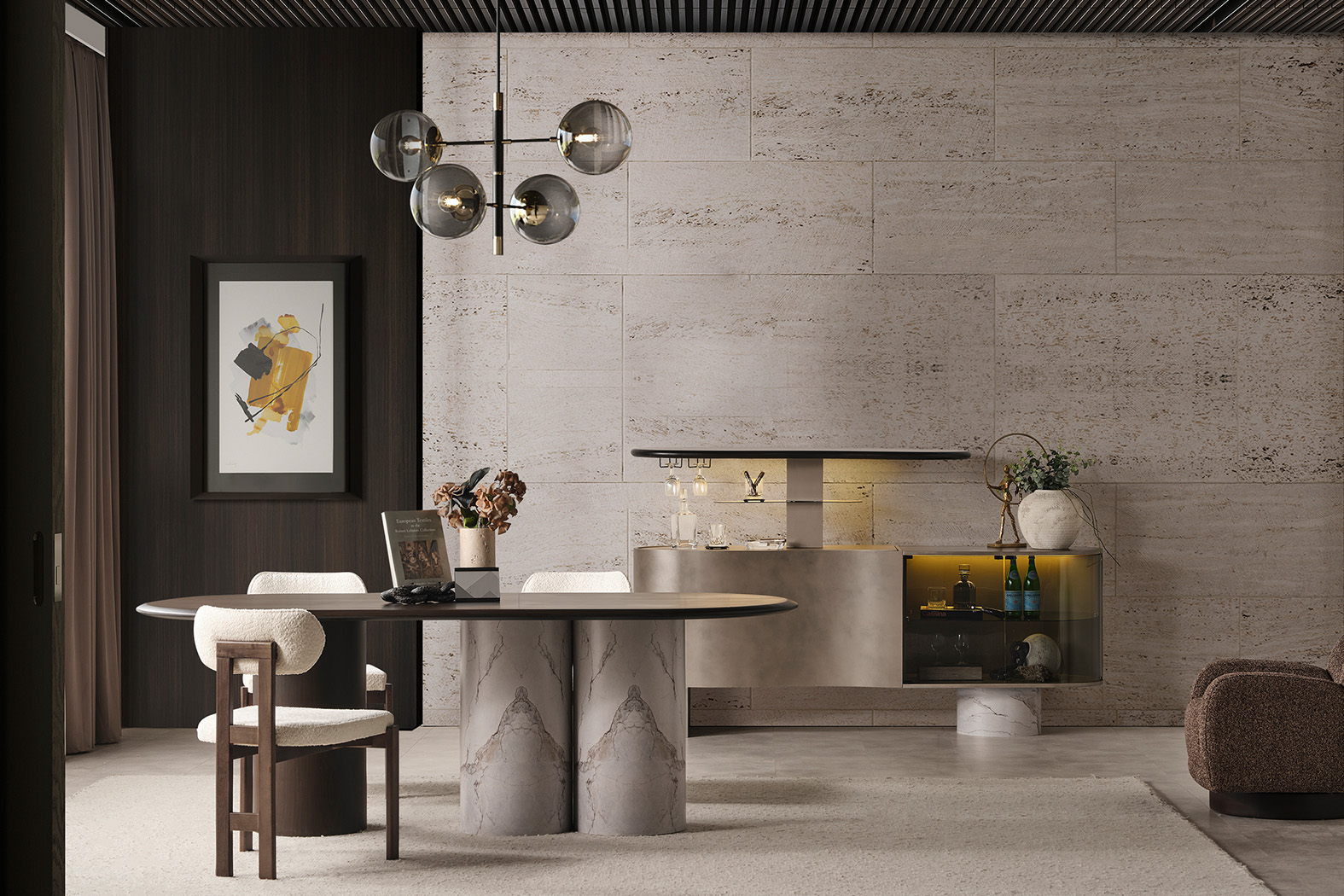 Miloviçe Yemek Odası Takımı — 8