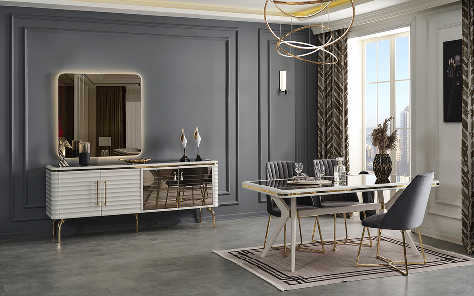 Aselon Aytaşı Yemek Odası Takımı