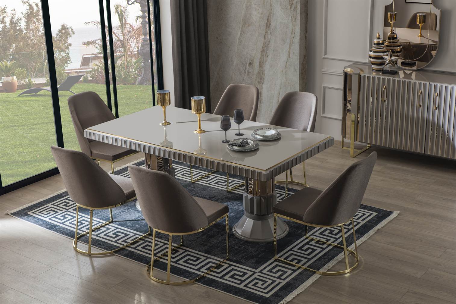 Luxori Yemek Odası Takımı — 4