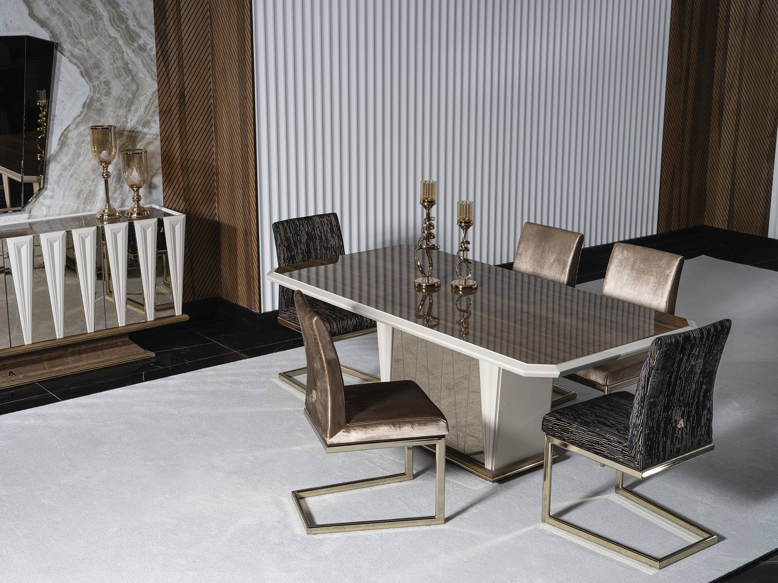 Tokyo Luxury Yemek Odası Takımı — 2