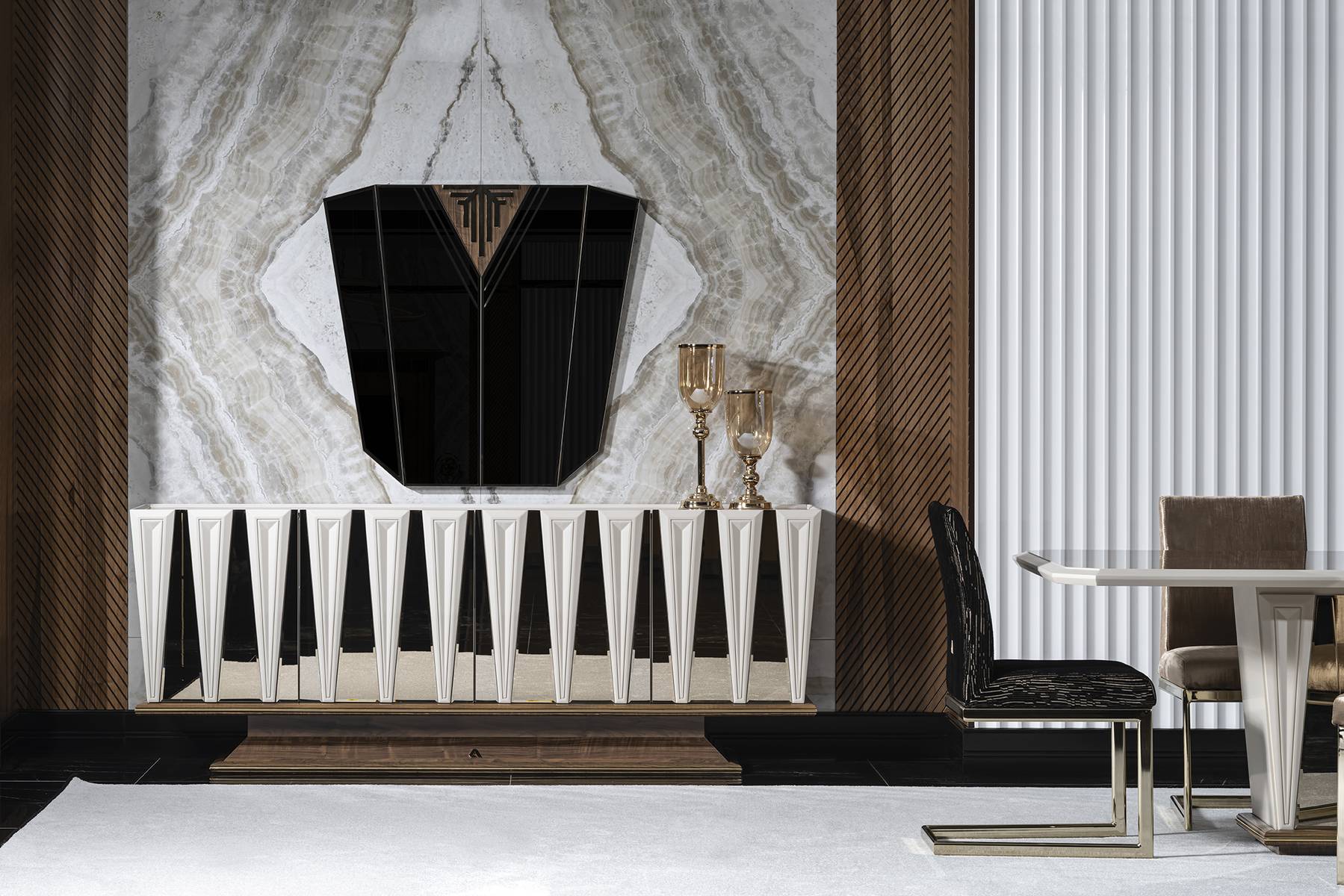Tokyo Luxury Yemek Odası Takımı — 3