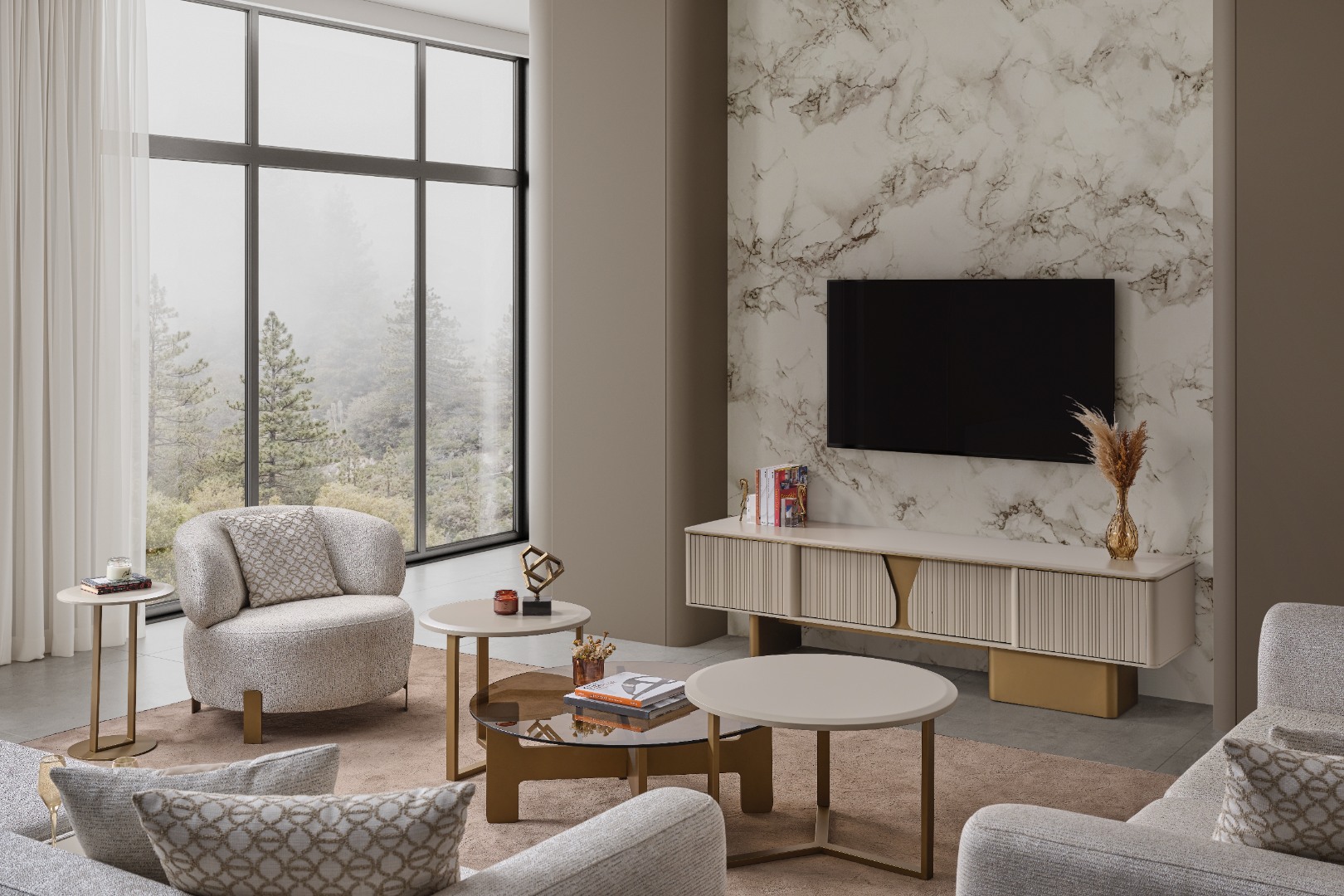 HERMES TV ÜNİTESİ — 2
