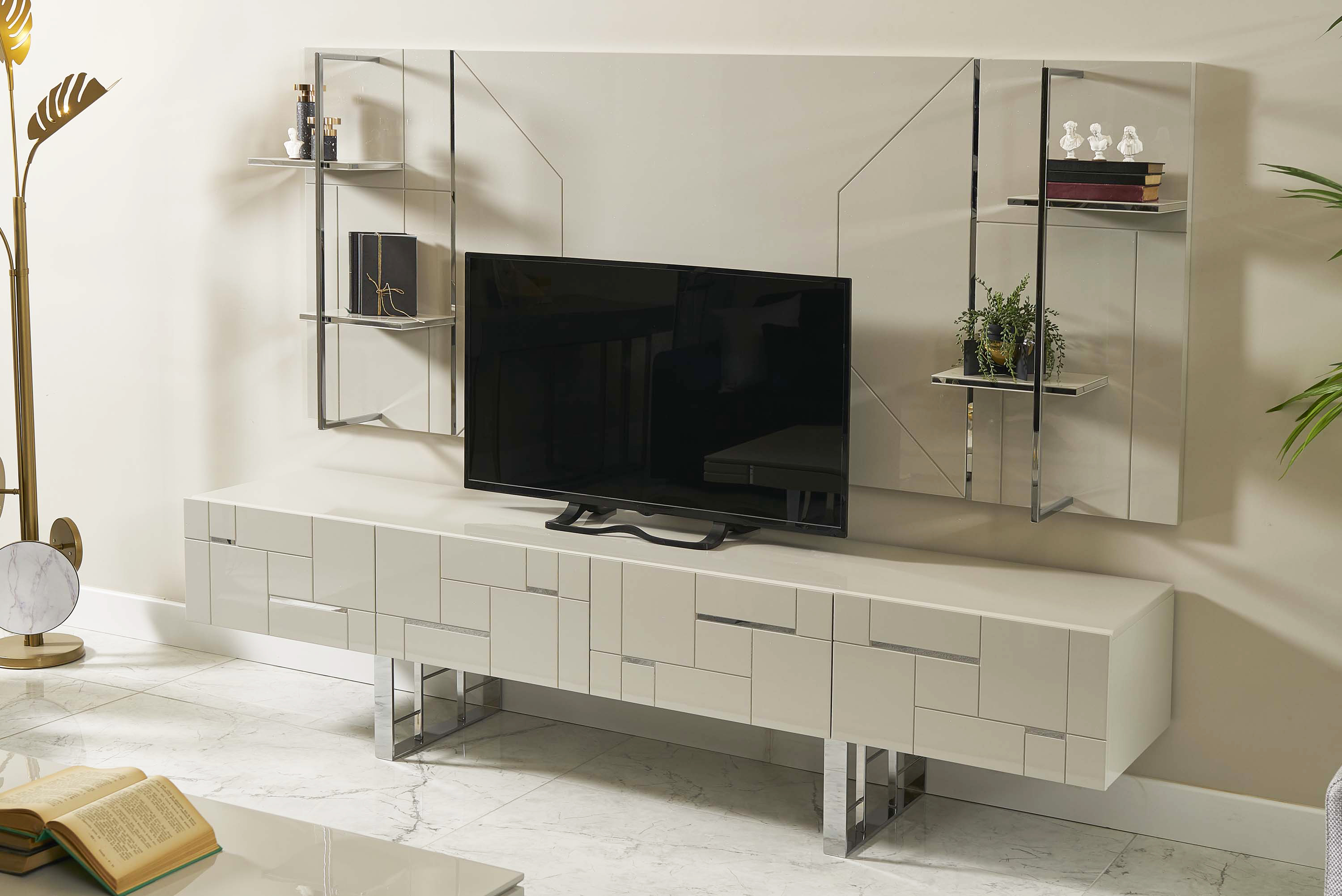 İbiza Ekru Tv Ünitesi — 2