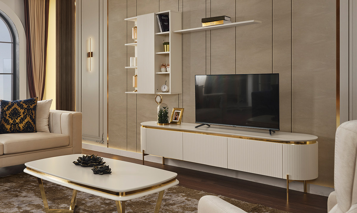 Tesla Luxury Tv Ünitesi — 2