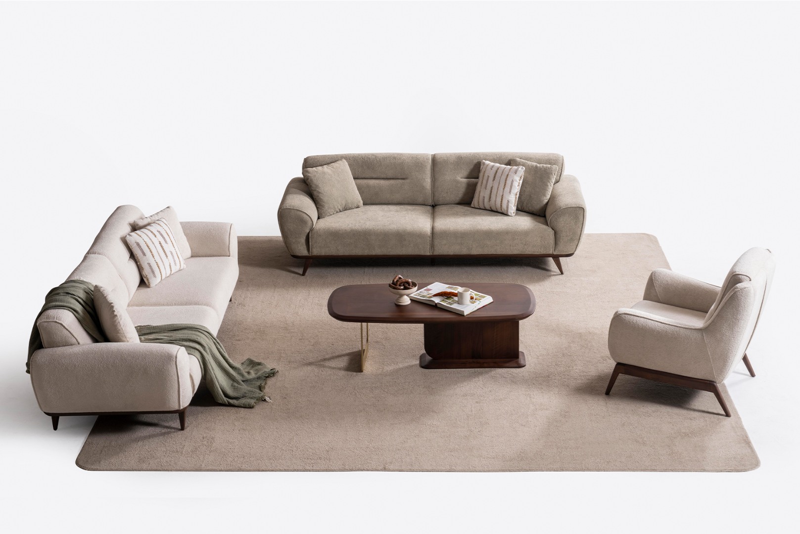 Char Sofa Set — 2