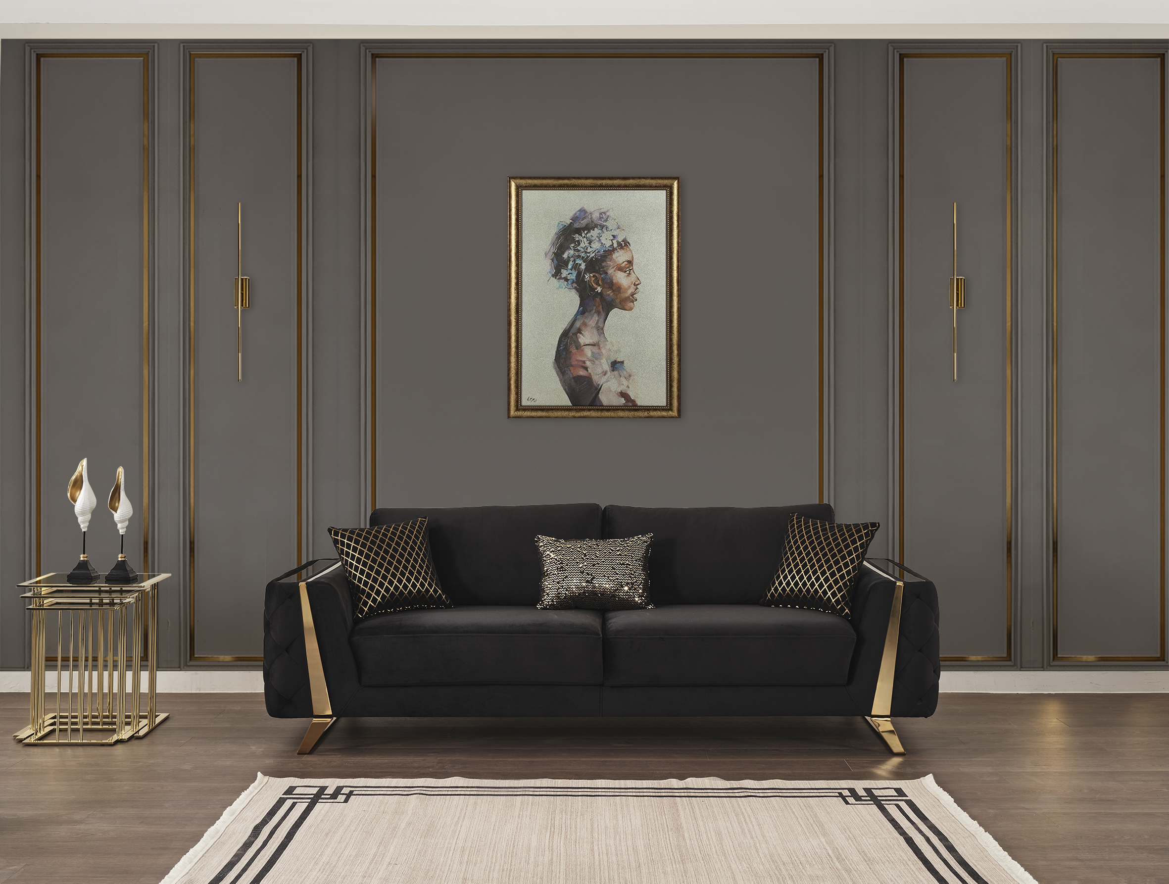 Picasso Gold Koltuk Takımı — 10