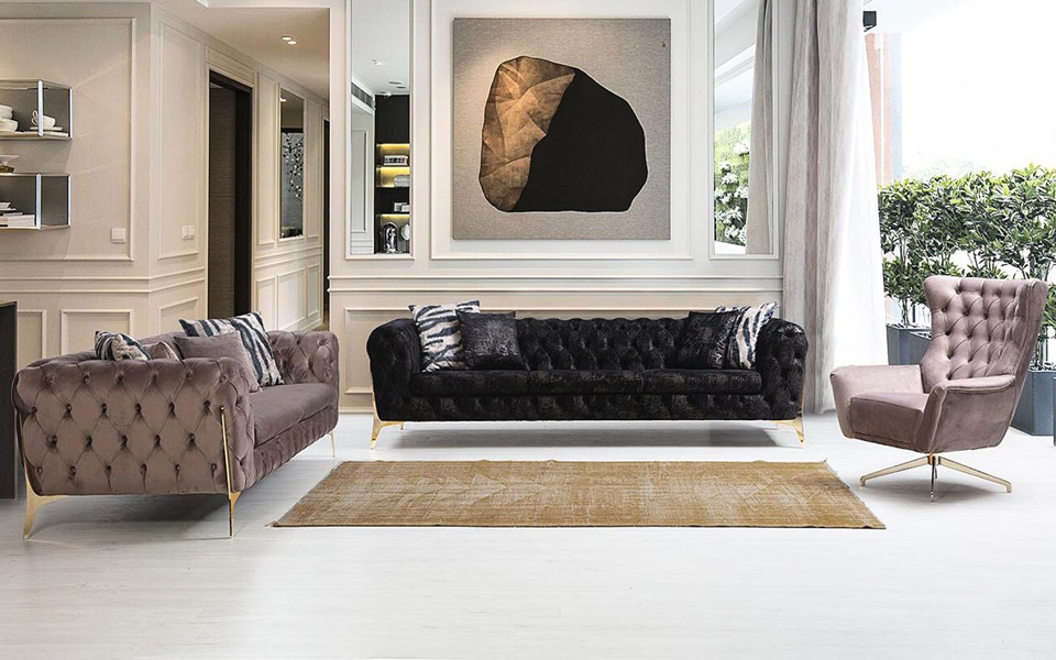 İtalyan Luxury Koltuk Takımı - 2
