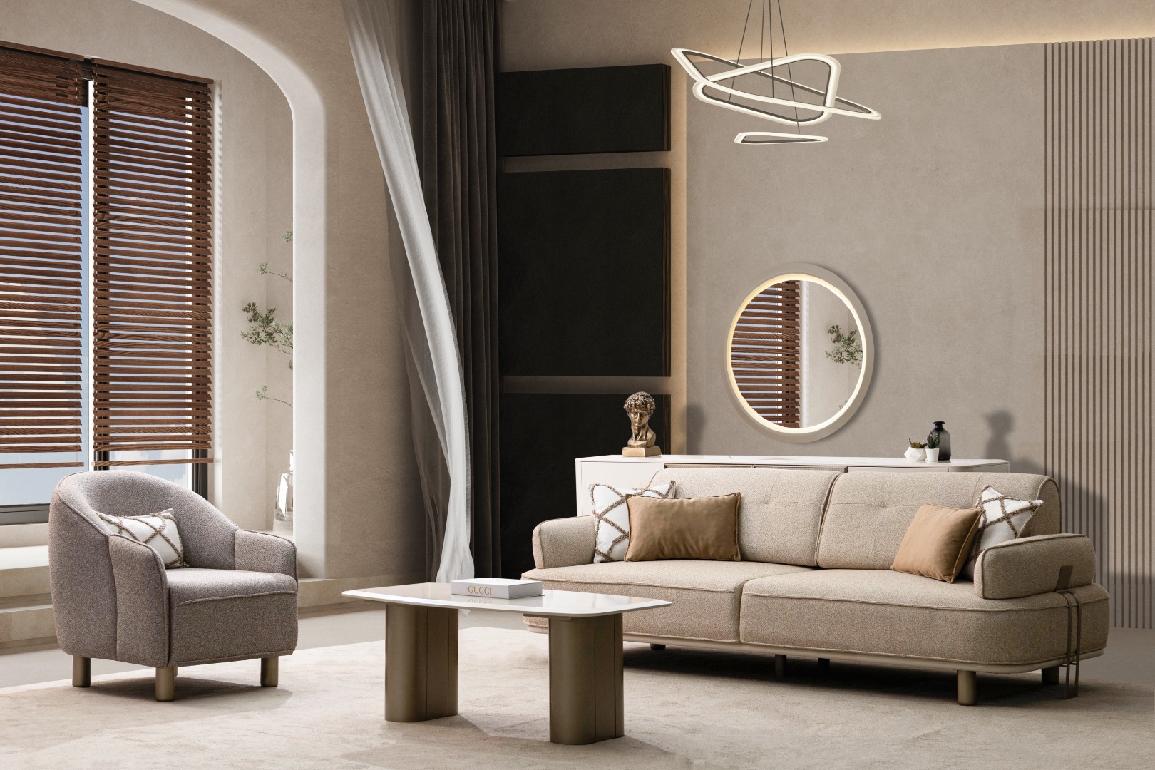 Lunex Sofa Set — 2