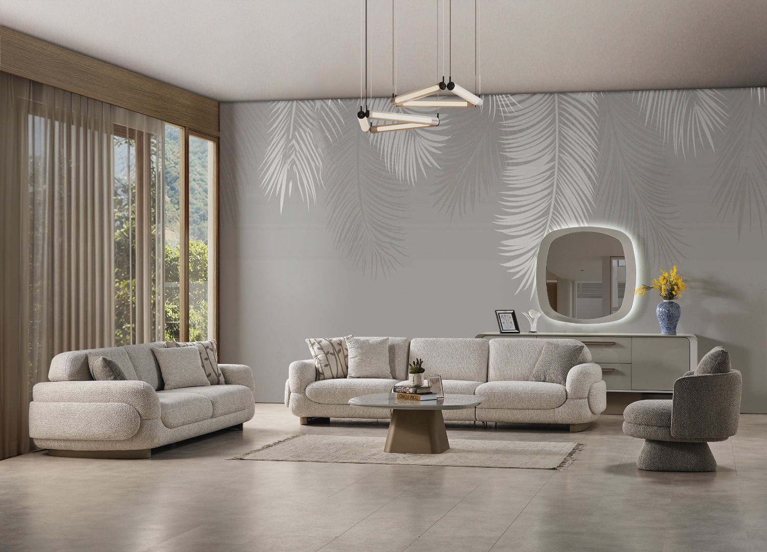 Garleks Sofa Set