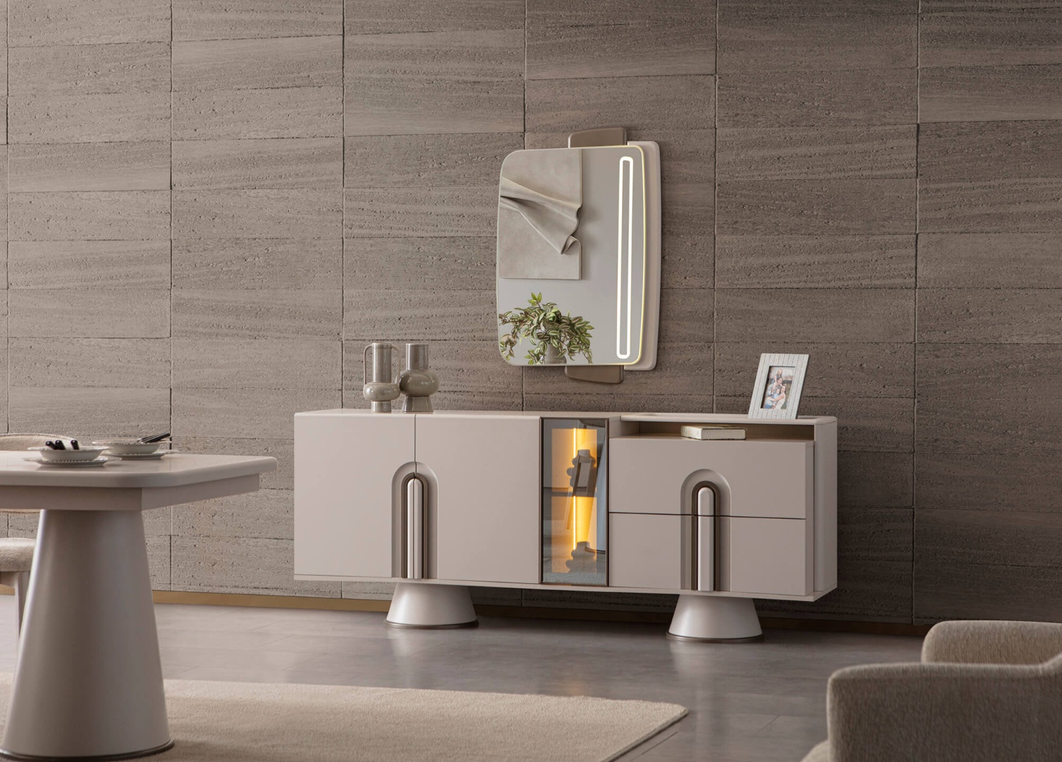 Loft Premium Yemek Odası Takımı — 4