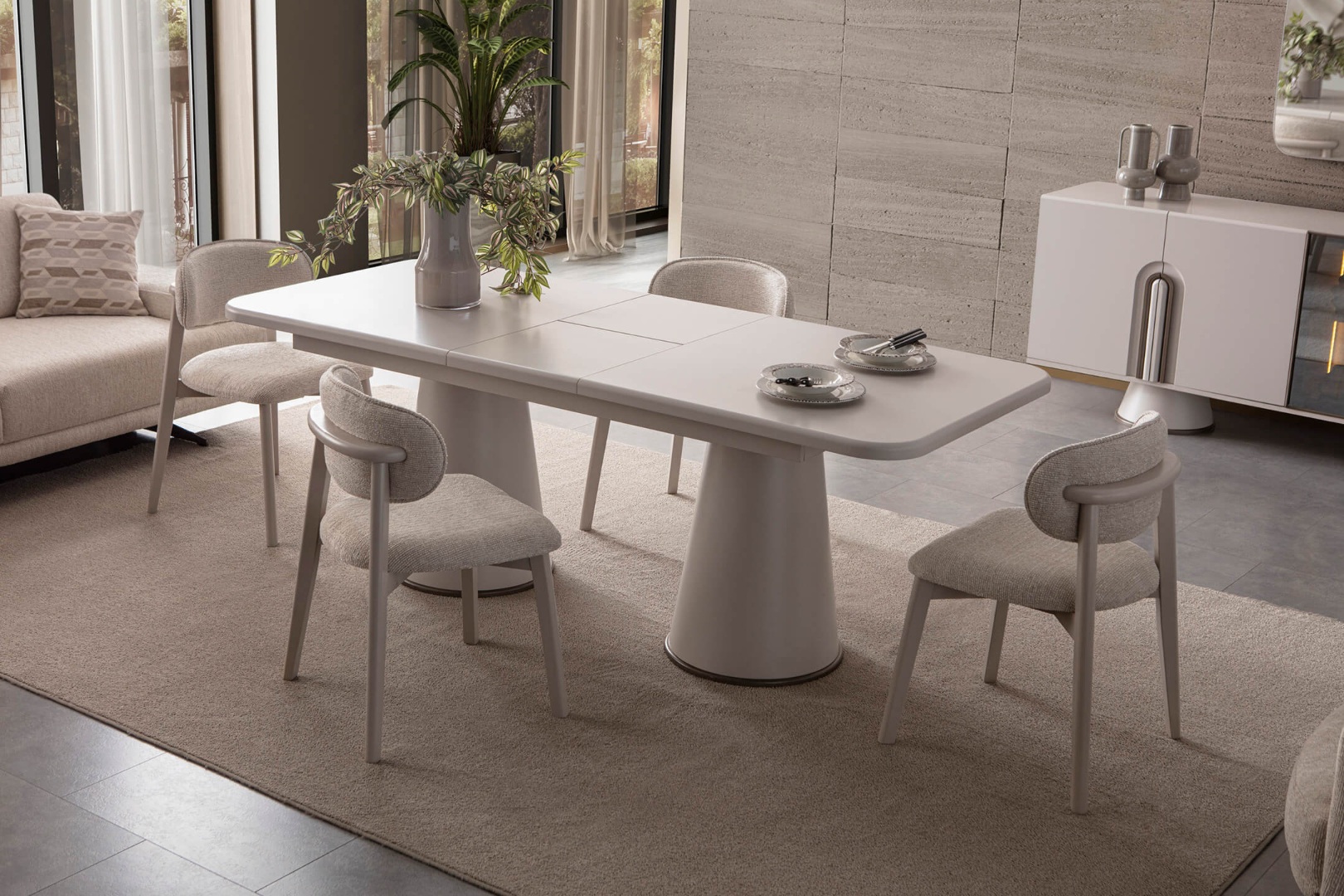 Loft Premium Yemek Odası Takımı — 6