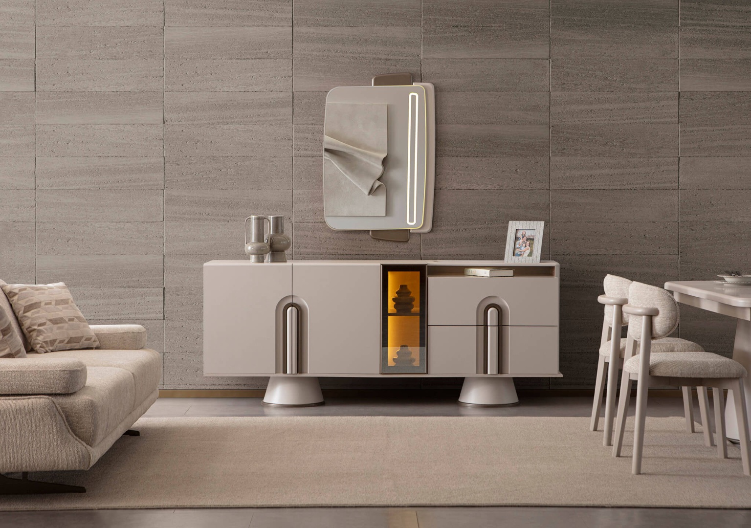 Loft Premium Yemek Odası Takımı — 7