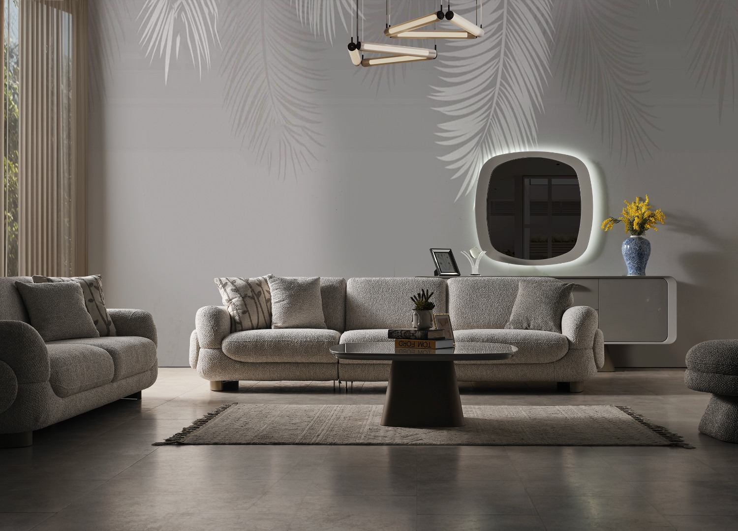 Garleks Sofa Set — 4